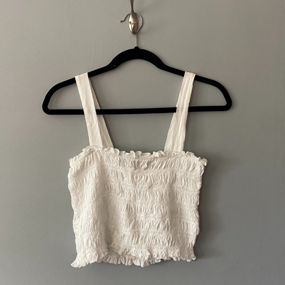 American Eagle Rouched Tank Top